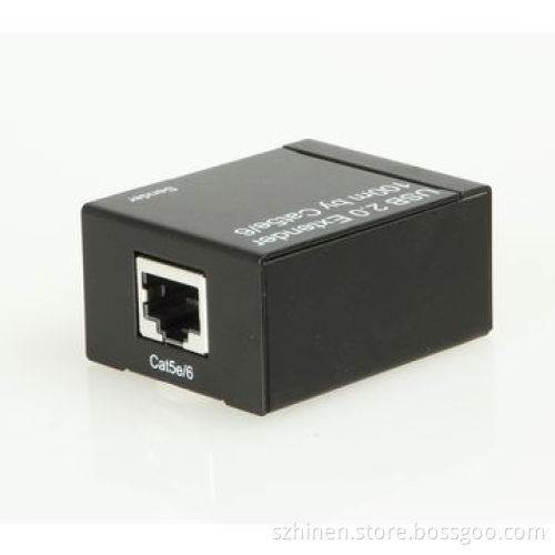 4 Ports USB 2.0 Extender, 100m by Cat5e/6